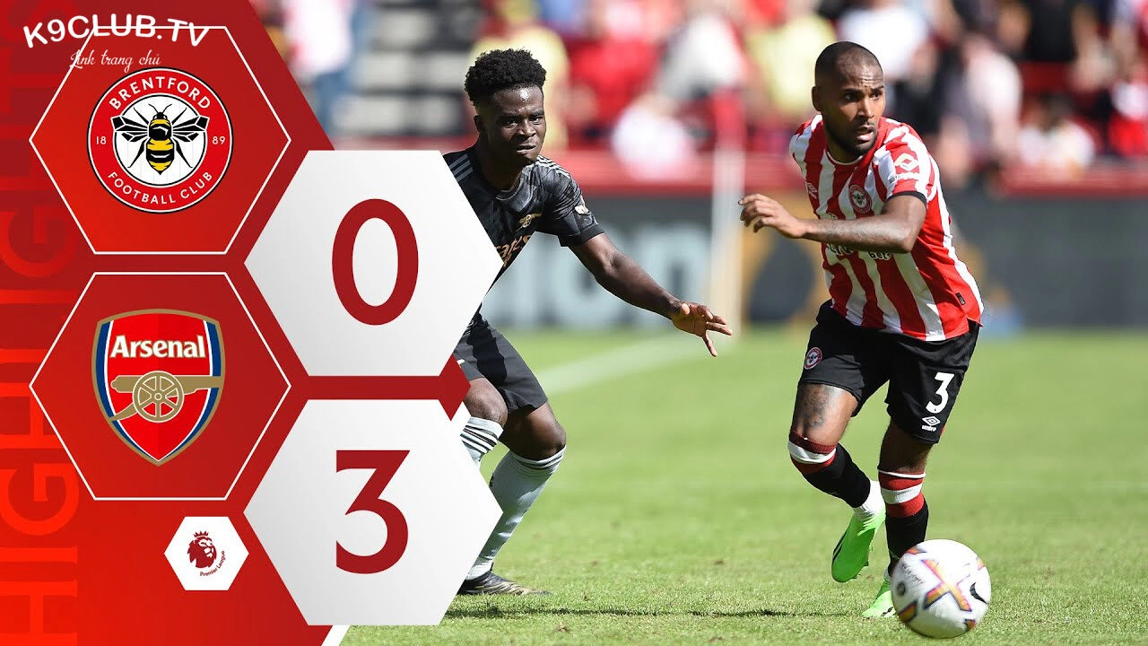 Arsenal vs Brentford, đội hình chất lượng