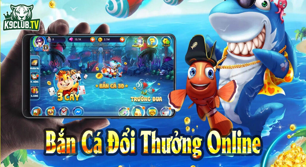 khuyến mãi bắn cá hấp dẫn k9club