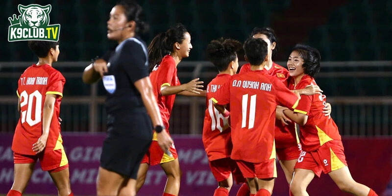 Dự đoán bóng đã nứ U19 VN và Lào