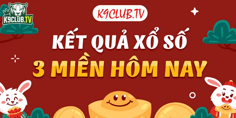 Xổ số 3 miền cùng k9club