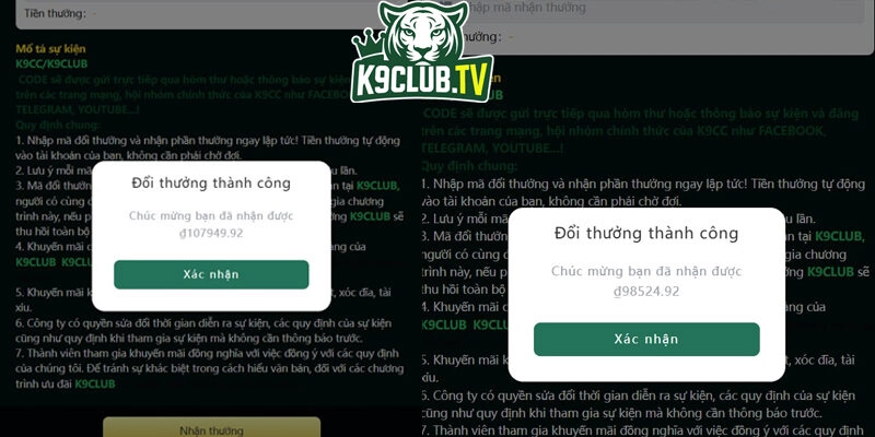 Nhận code game hấp dẫn